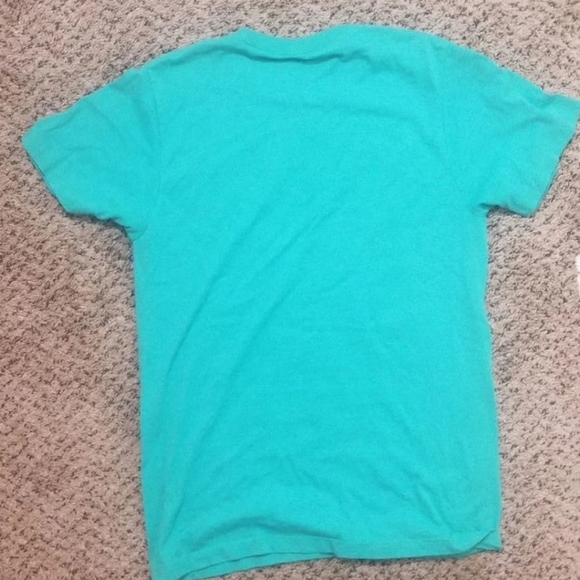 Star Wars Dark Side T-Shirt Neon Blue Mens Small - Picture 4 of 4